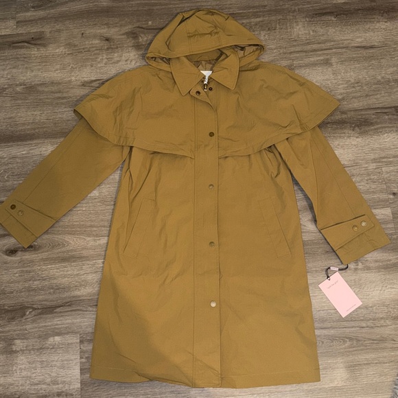 Avec Les Filles hooded cape Raincoat - Picture 12 of 16